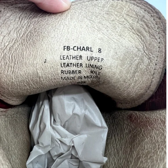 RARE Freebird by Steven Women's Size 8 Charlie Combat Boots Leather - Picture 8 of 14